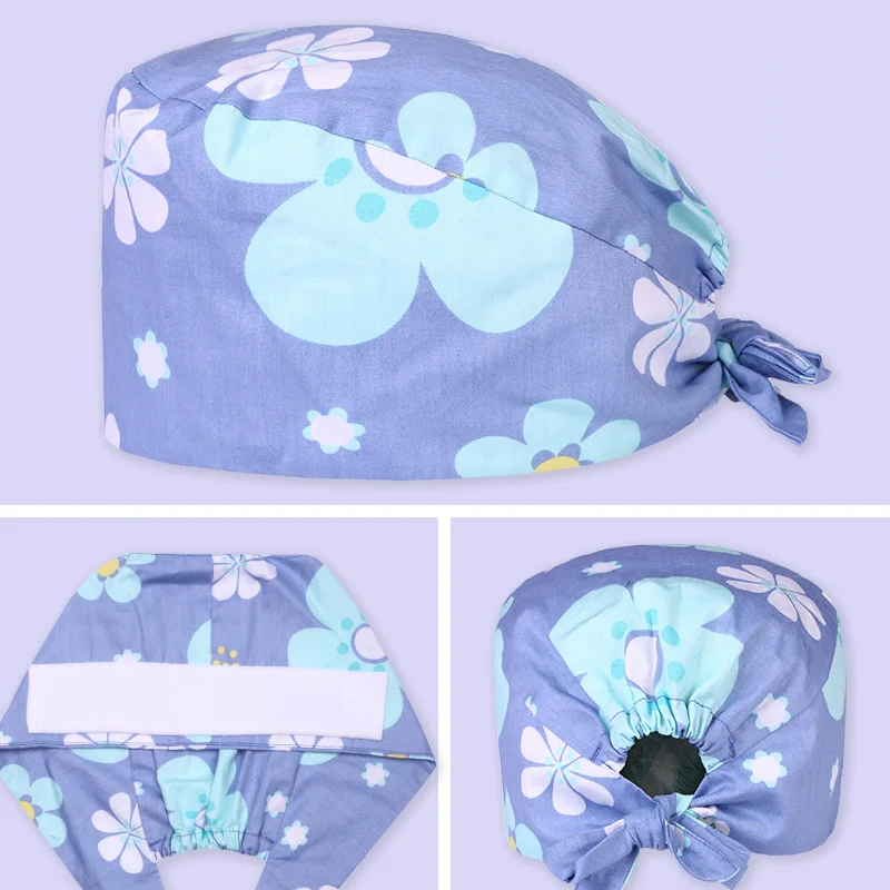 Белая орхидея принт Красота салон регулируемый скрабы шляпа Для мужчин женщин 100%