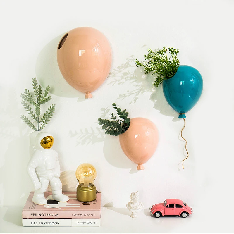 Креативный настенный цветочный горшок в скандинавском стиле подвесная ваза для