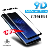 full cover curved tempered glass for samsung galaxy s9 s8 plus note 9 8 screen protector on samsung s7 s6 edge protective film
