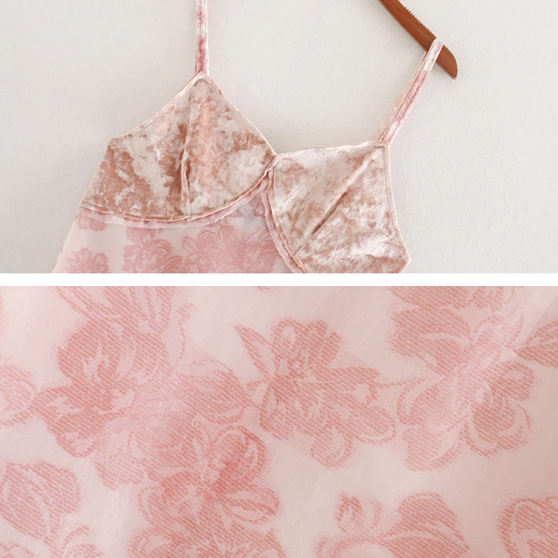 

Sexy V-neck Sleeveless Dresses Women Spaghetti Strap Split Party Dresses Femme Clothes Ladies Summer 2020 New dress INKEO 9D240