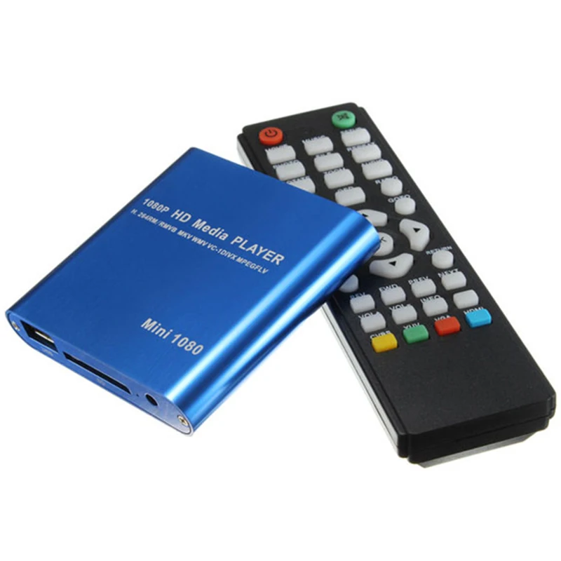 RISE-Us Plug Мини жёсткий диск для автомобиля медиаплеер адаптер Hdmi Av Usb хост с Sd Mmc