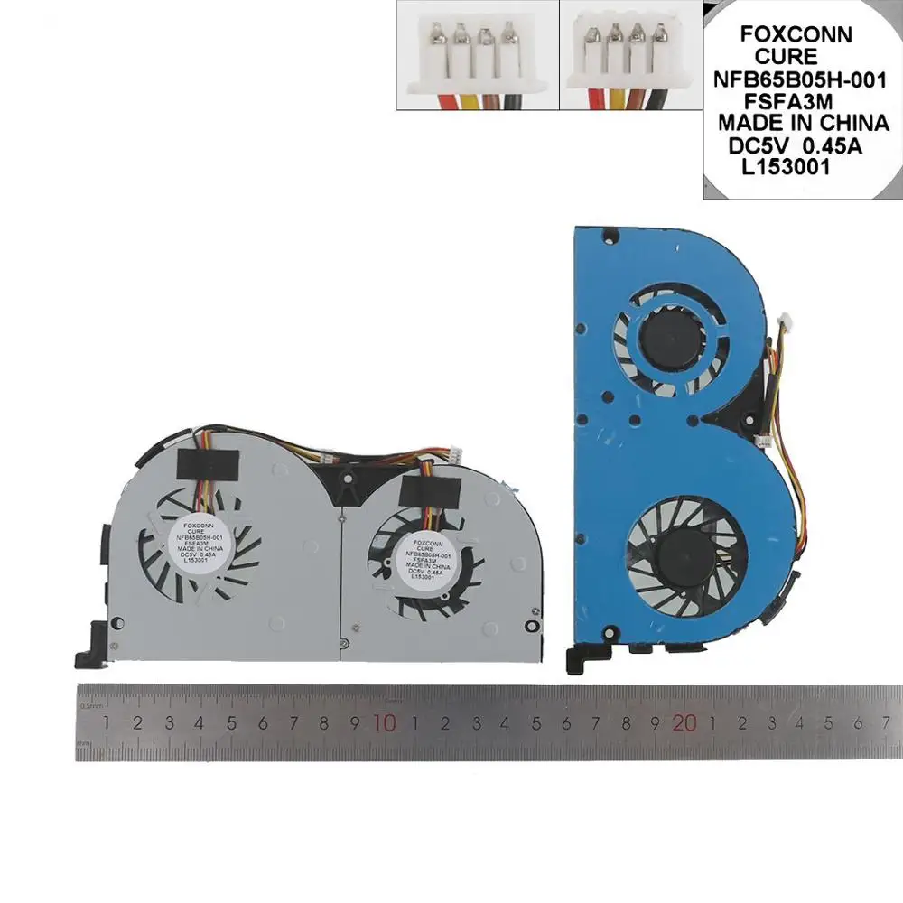 Новый охлаждающий вентилятор для ноутбука Lenovo Y50-70 Touch Series(OEM) PN:EG60070S1-C060-S99 DFS501105PQ0T