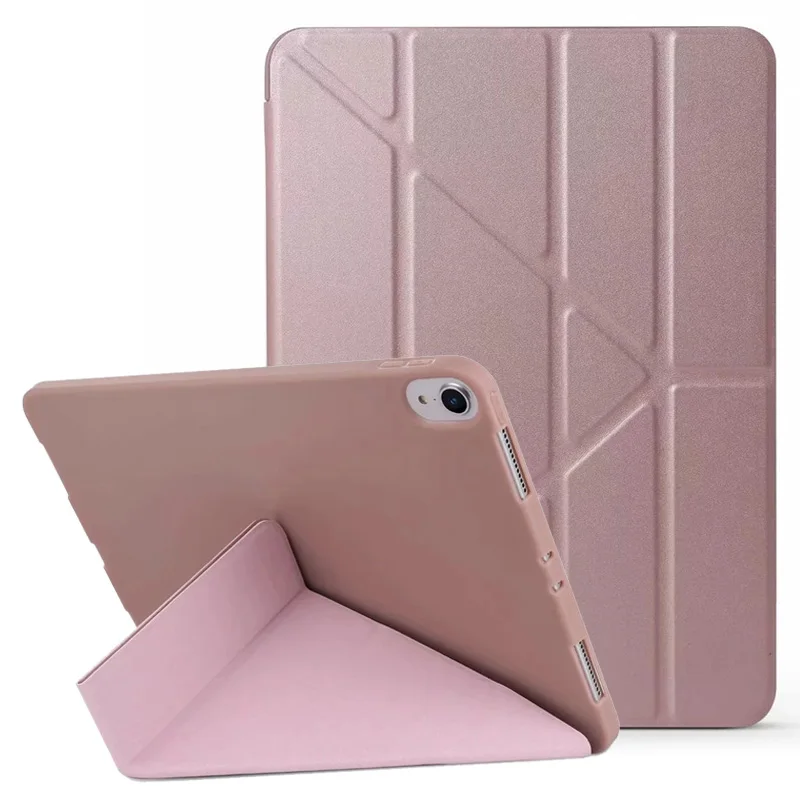 

Чехол для iPad Mini 2021, 8,3 дюйма, искусственная кожа, Мягкая силиконовая задняя крышка, умный чехол-книжка для iPad Mini 6 Mini6, чехол, розовое золото