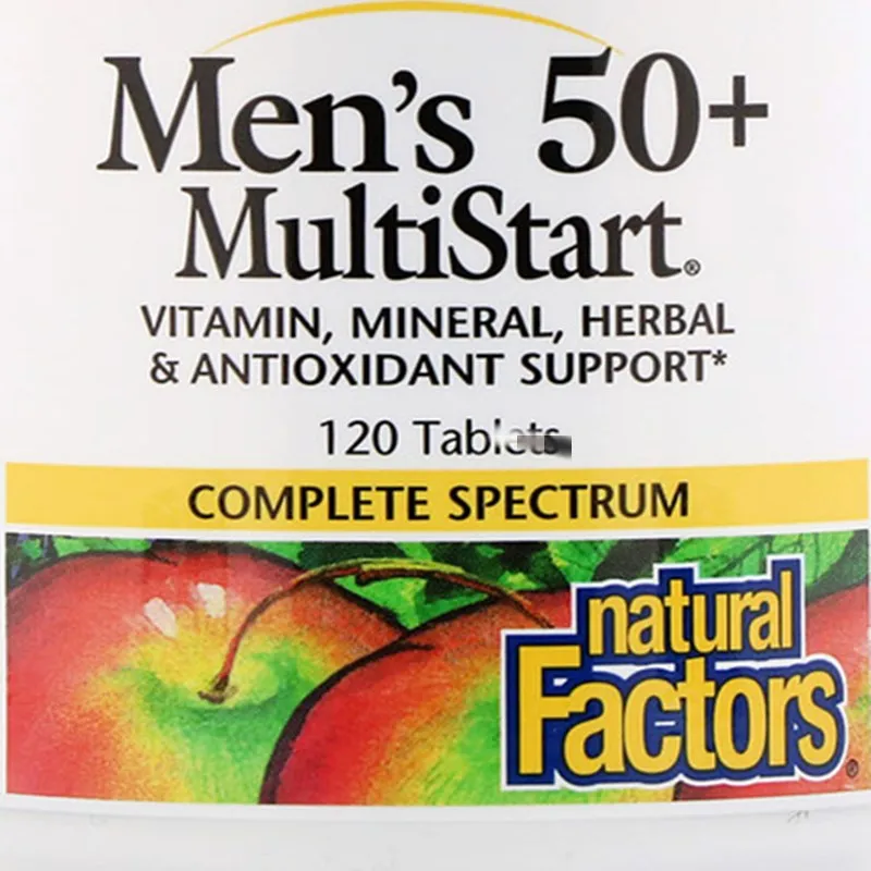 Men Over 50, Men s Compound vitamin, Multi-Start, 120 pieces