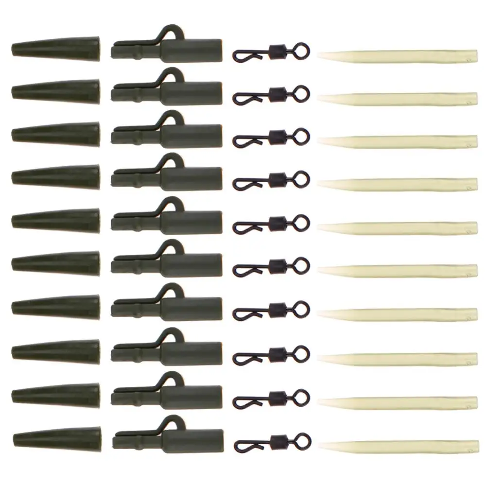 Для выведения токсинов 40 шт рыбалки зажимами для грузила длинное тело q образный