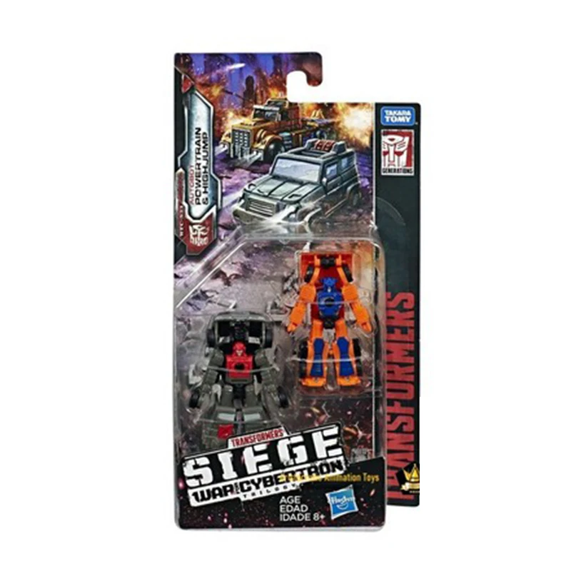 Трансформационные игрушки осада миниатюрный воин буря прыжок с высокой