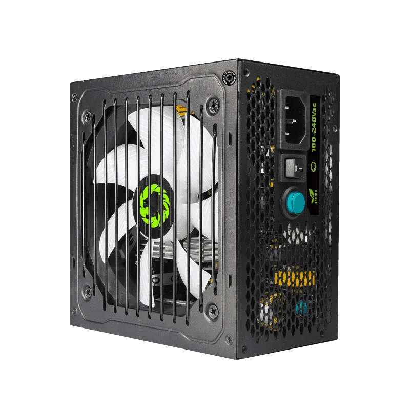 GameMAX Питание RGB блок питания True Номинальная 800 Вт Semi модульный 80 Plus бронза цветная