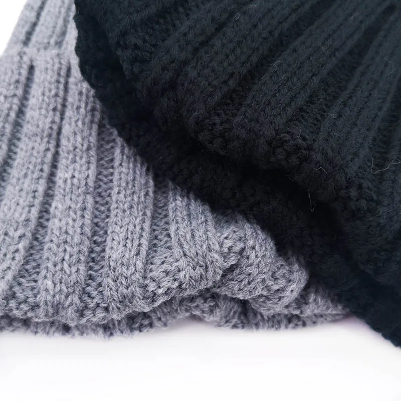 Шапка с помпоном из искусственного меха для новорожденных мальчиков и девочек |