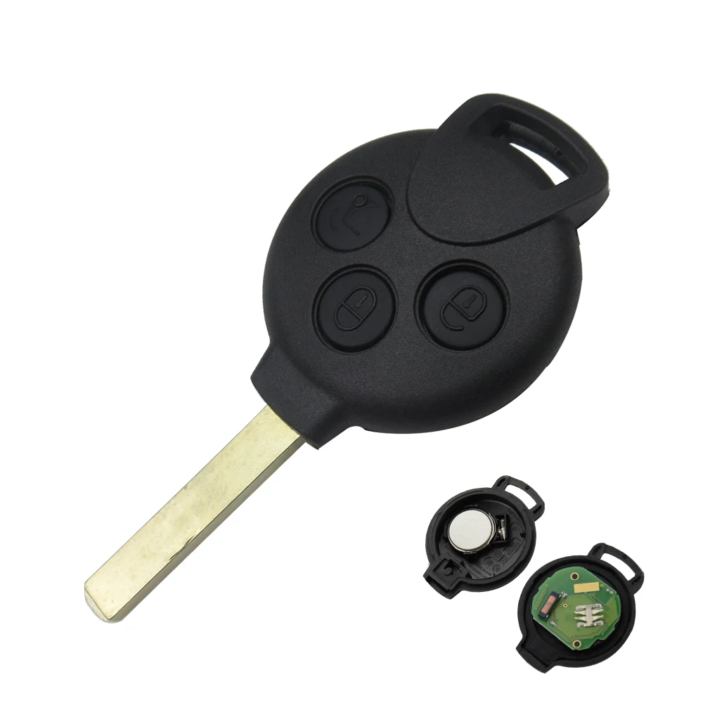 OkeyTech Автомобильный ключ дистанционного управления для Mercedes Benz Fortwo 451 2007 2008 2009 2010