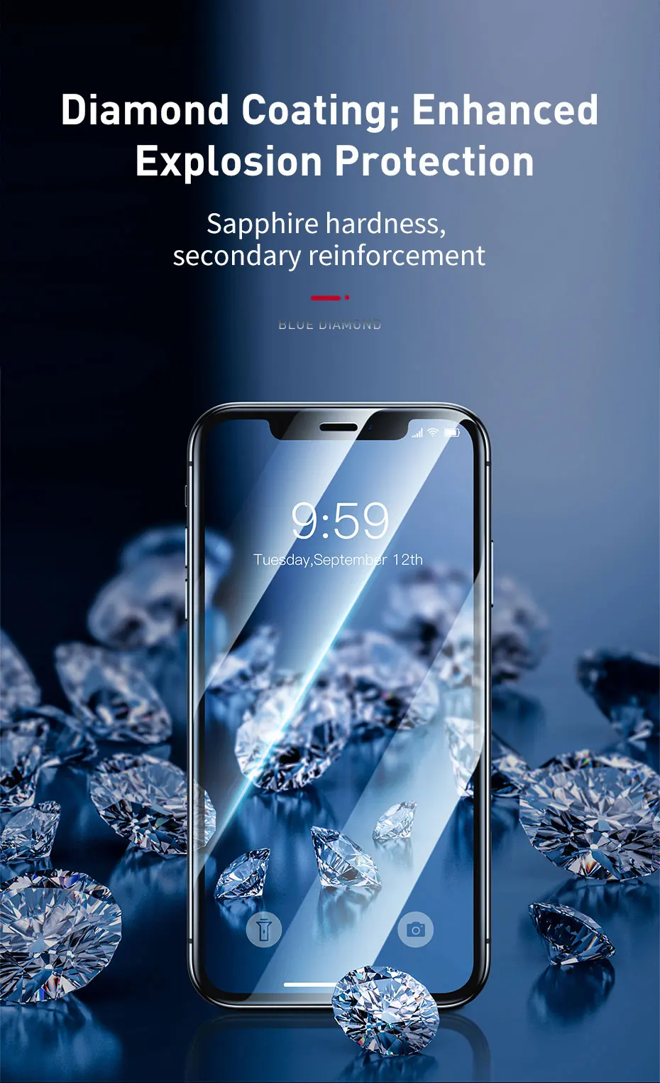 Baseus 0,23 мм Защитное стекло для iPhone 11 Pro Max Новое поступление полное покрытие закаленное стекло протектор экрана для iPhone 11