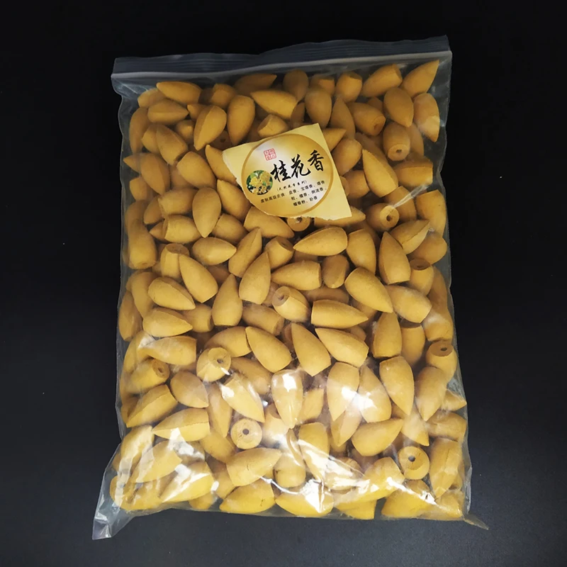 Osmanthus F конусов для благовоний с обратным потоком сандаловое дерево Роза Лаванда конус благовония s 100 г/200 г/500 г/1000 г товары по тематике Будда - Аромат: Osmanthus