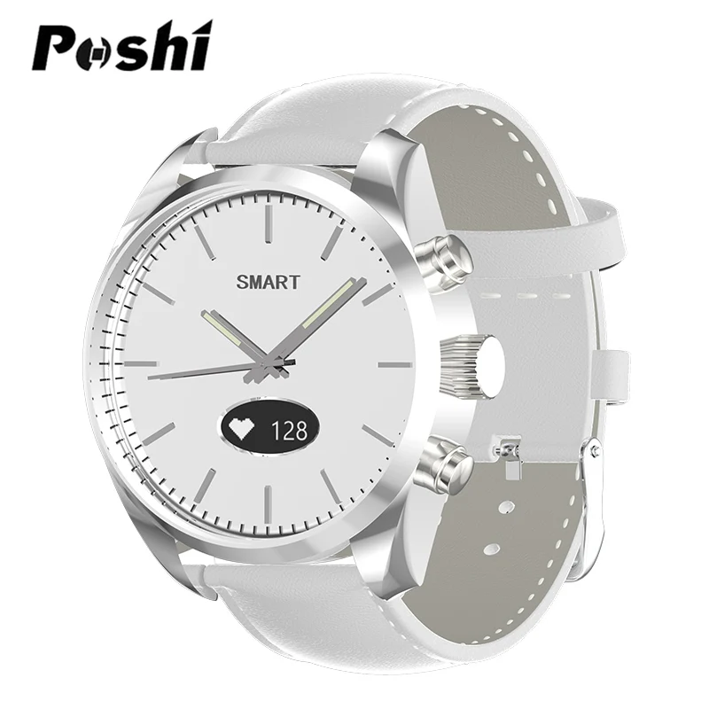 Гибридные кварцевые Смарт часы для женщин спортивные водонепроницаемые