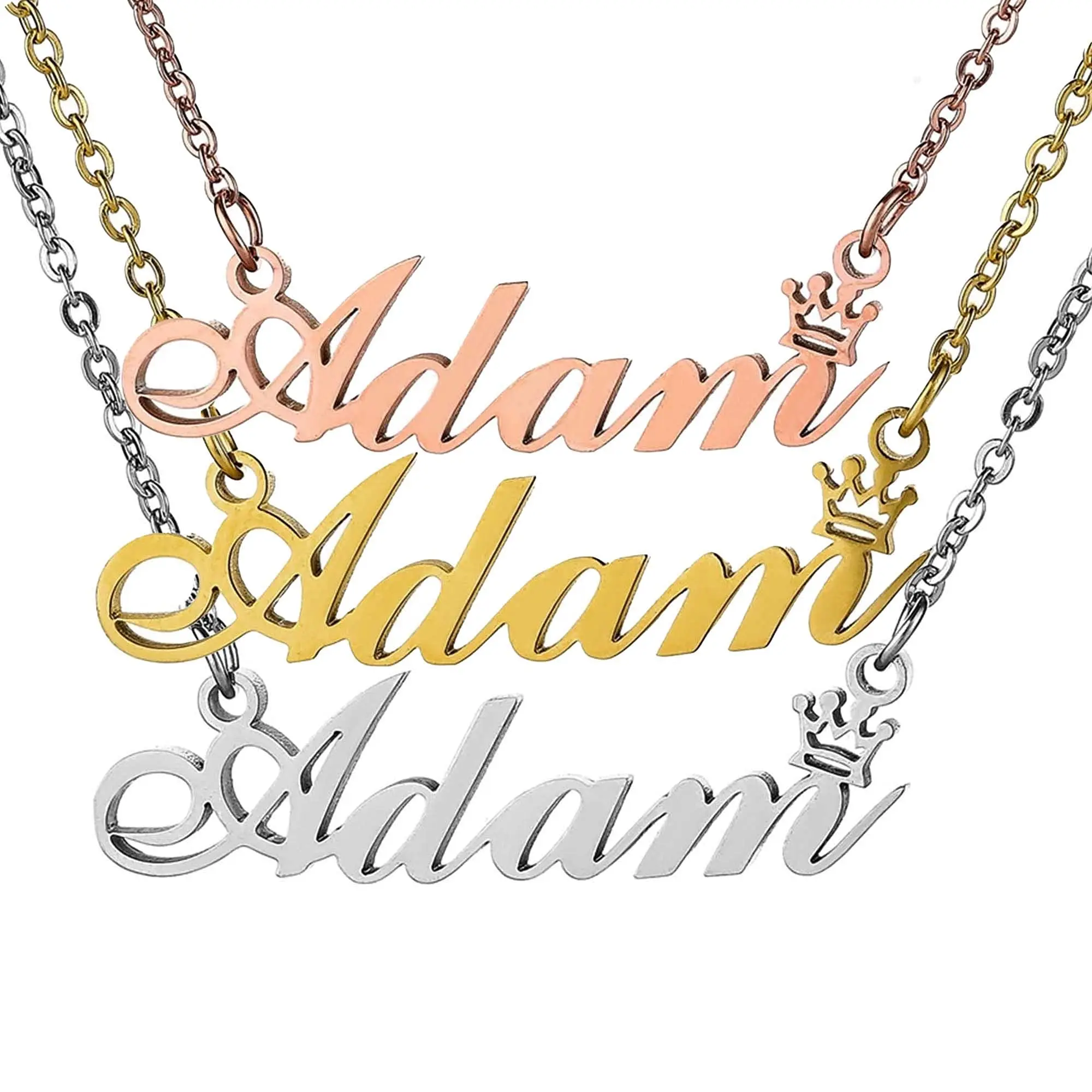 

Необычное Ожерелье с именем, женское ожерелье с подвеской, ювелирный подарок для женщин