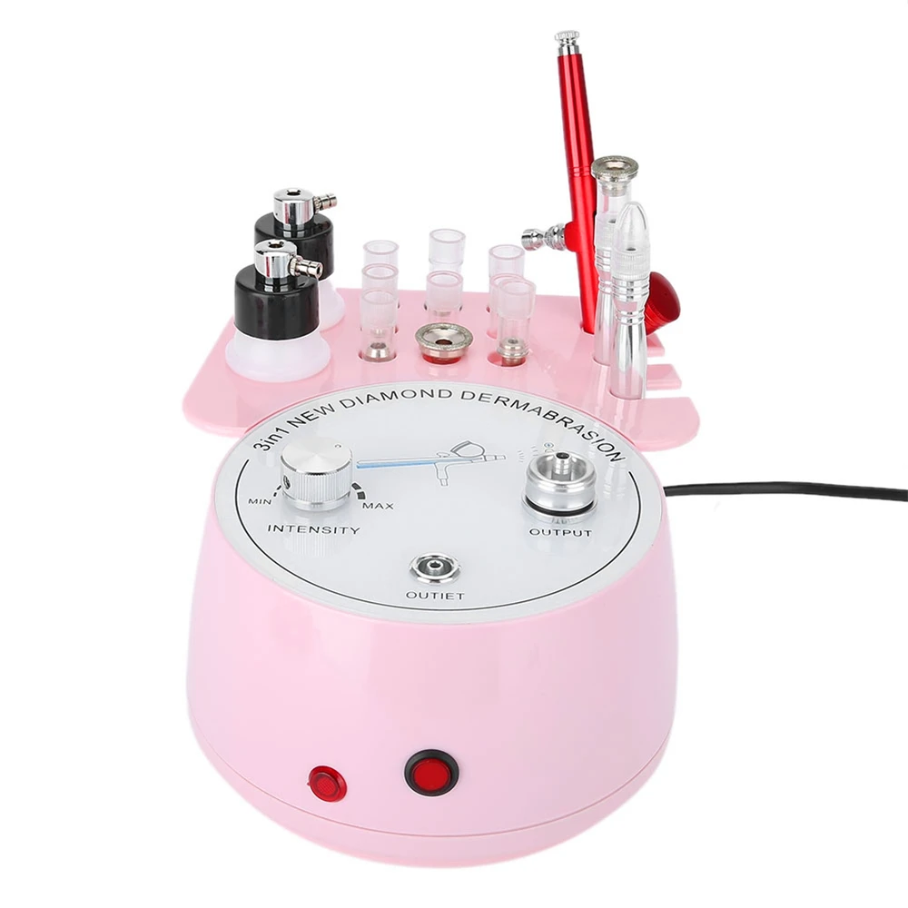 Аоко 3 в 1 Профессиональный алмазная микродермабразия машина шелушения кожи