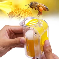 bee queen marking cage marker catcher plastic bottle beekeeper tool non toxic and safe beekeeping equipment for capture bee