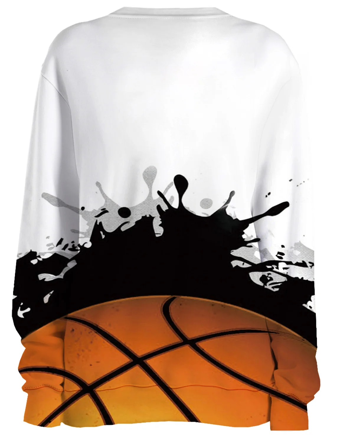Cartoon Basketball Art Design Sweatshirts Tops Blouse 3D Digital Polyerster Men Sportswear Workout Cotton Smooth | Мужская одежда