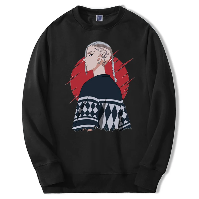 

Мужская теплая толстовка с капюшоном, черная толстовка с японским аниме майки, большие размеры, весна 2019