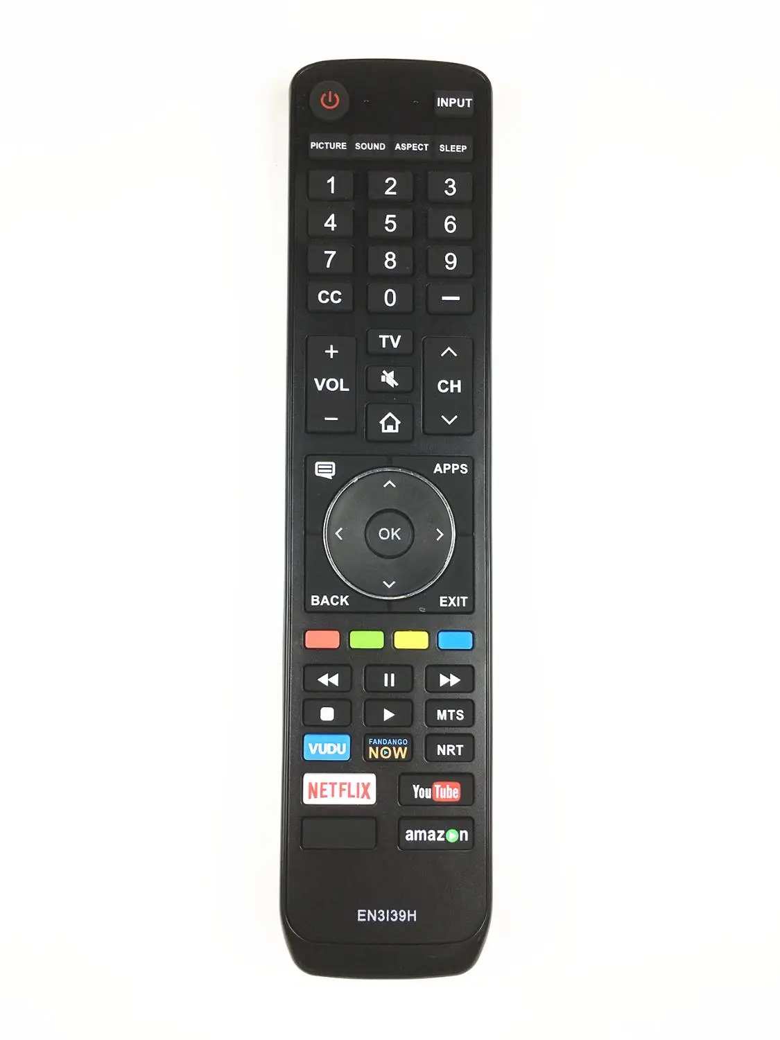Новый пульт дистанционного управления для Hisense TV EN3139H 55DU6500 55H9808 55H9020E LC-55N7002U 43H6E 43H6E