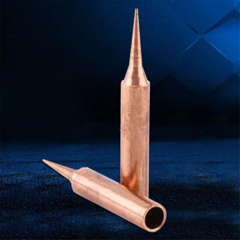 

Spare Soldering Iron Tips Copper Parts Solder Welding Head 900M-T-I Lead Free Rework
