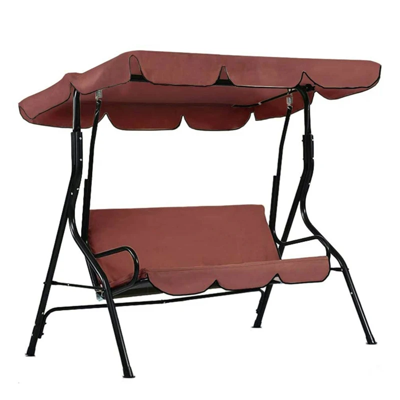 Патио качели навес крышка набор-качели замена верхней крышки + подушка для 3