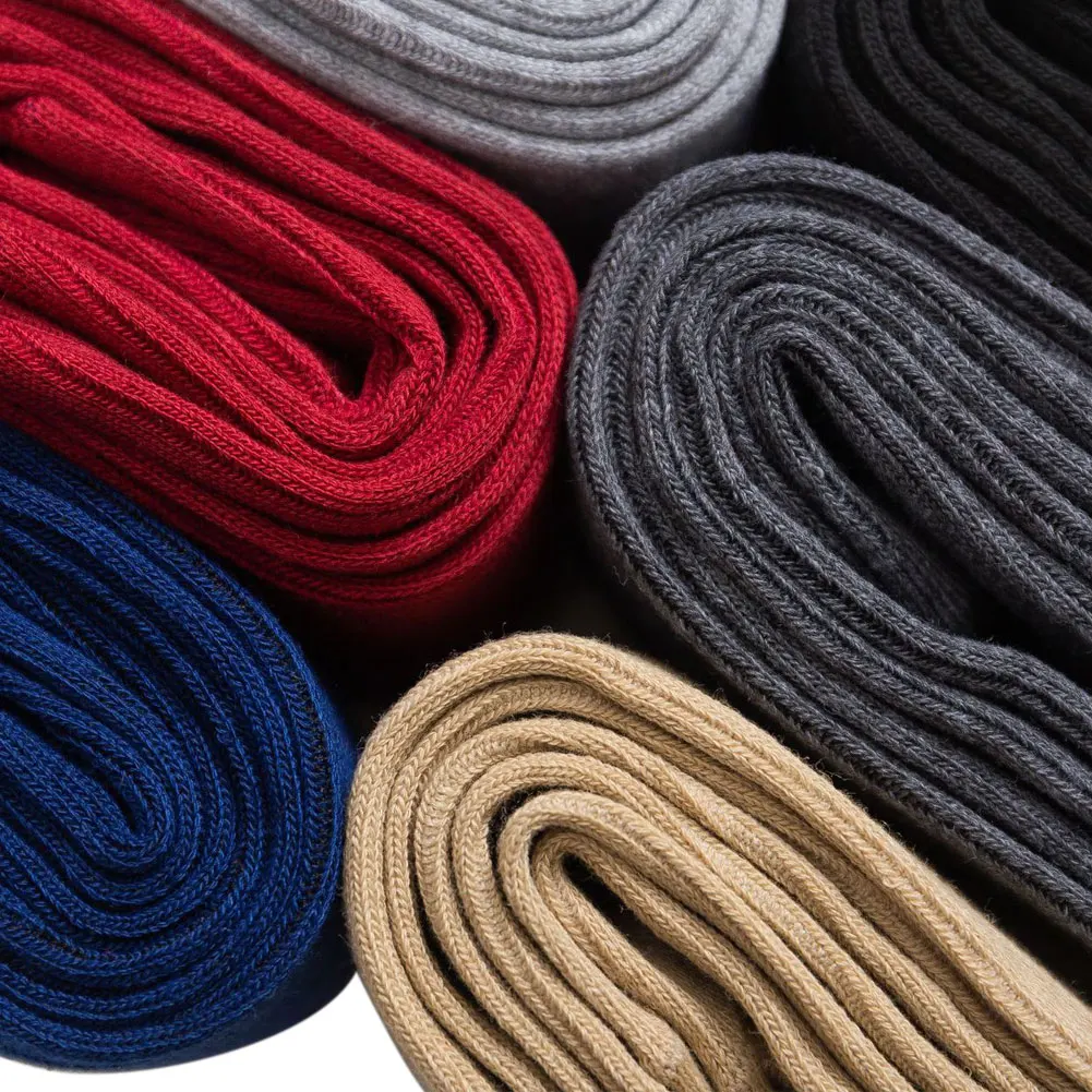 Hot Women winter Cable Knit Long Solid Stockings Over Knee Thigh High School Girl Stocking Chaussettes femme | Женская одежда