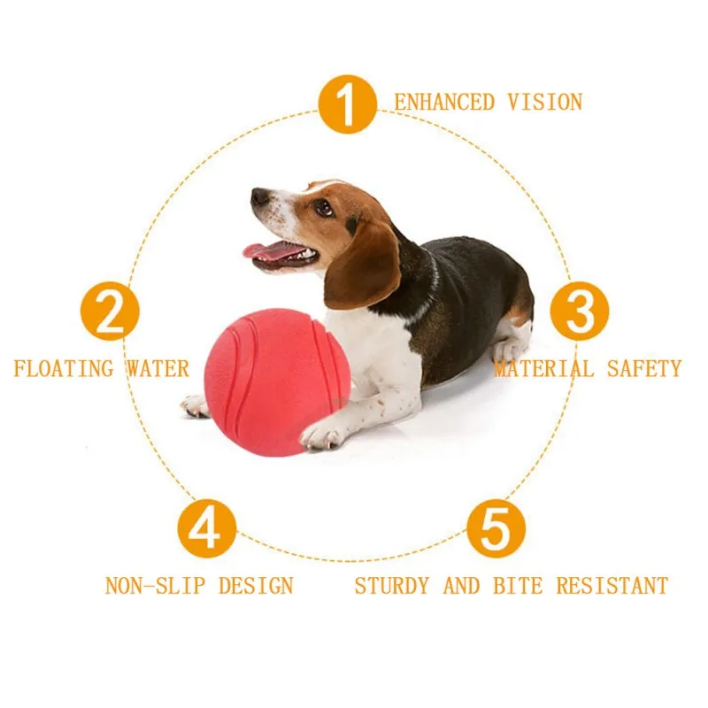 Игрушка для жевания собаки резиновый отскок твердый шар плавающий мячи собак