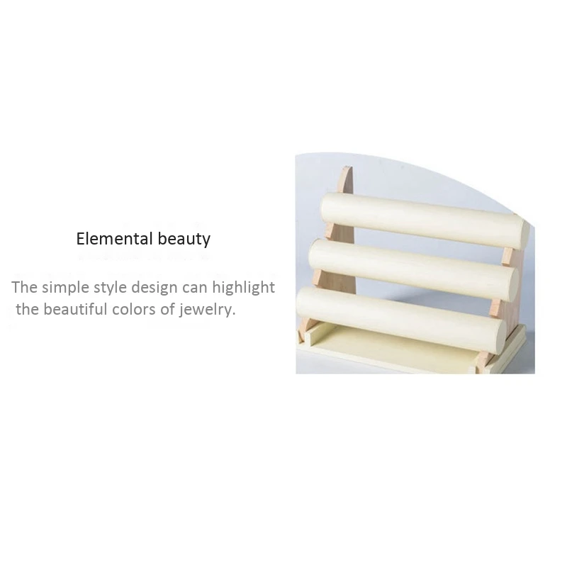 

3 Tiers Jewelry Rack Bracelet Necklace Stand Display Earring Organizer