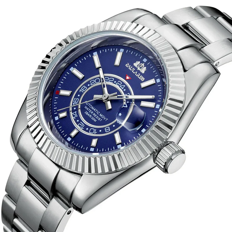 

Men's mechanical Watch Luxury Automatic Watches Multifunctional Luminous Design Watch Reloj Hombre Orologio uomo Luxury brand