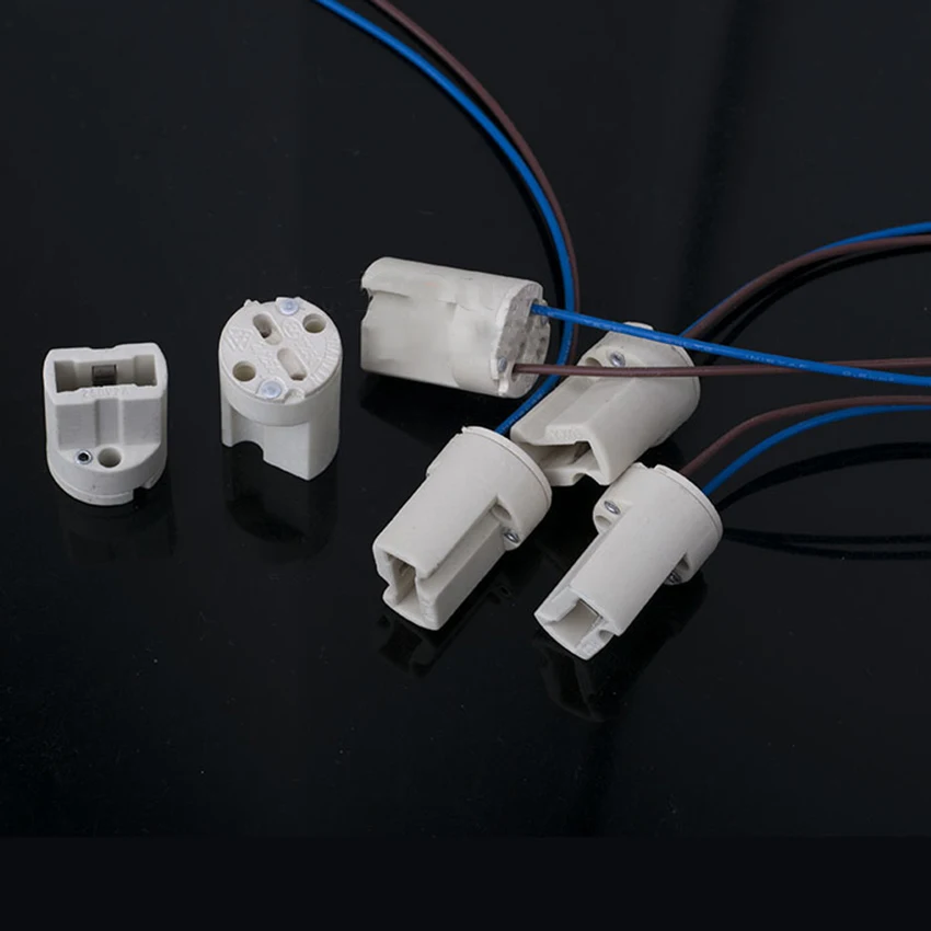 1 шт. G9 основание светильника Керамика разъем Тип держатель лампы для