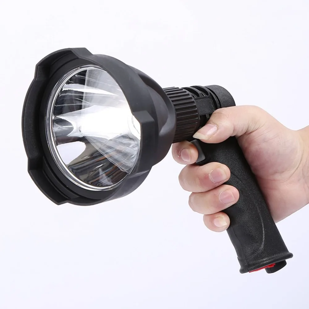 

Portable LED Handheld Flashlight LED Torch Spotlight LED Lantern Searchlight Spot Beam for Campe Hunting Daily Use