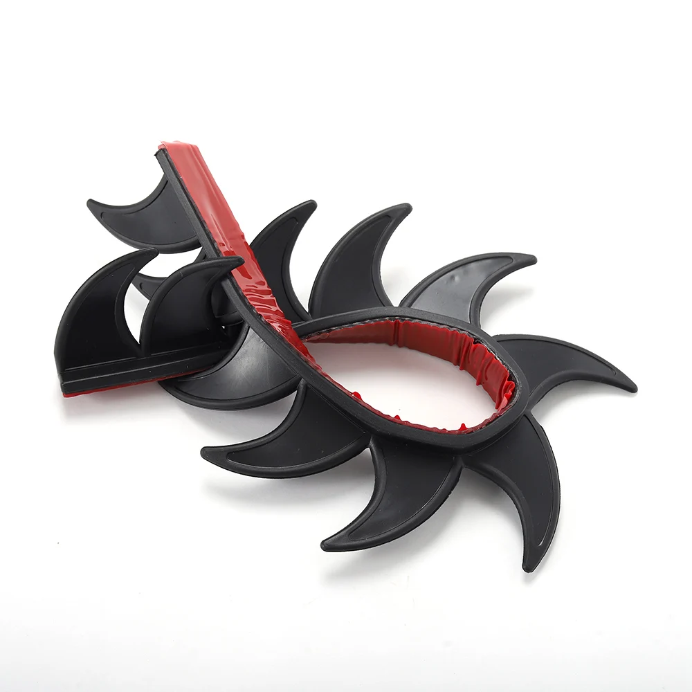 Резиновый грязеотталкивающий Байкерский мотоциклетный шлем Mohawks с шипами стикер