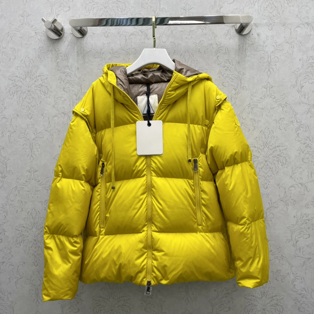 

New style detachable down jacket in three colors