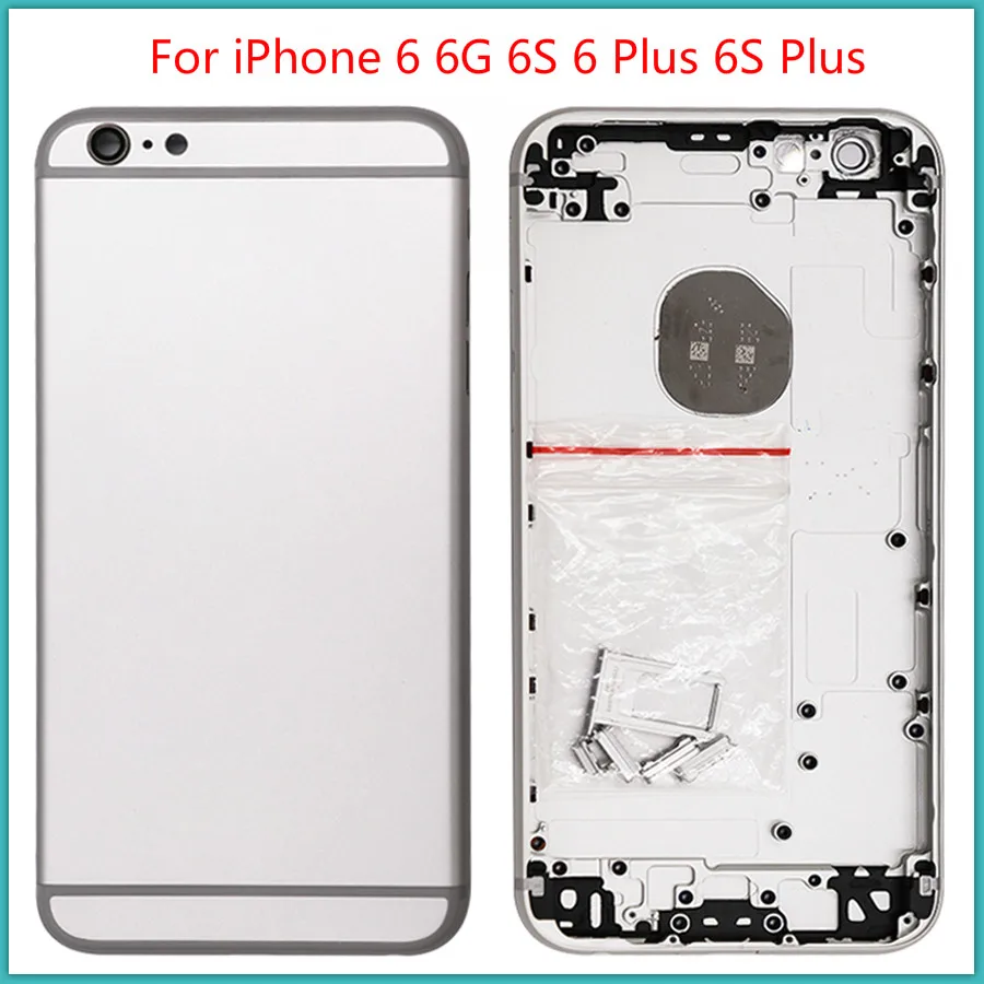 Отличное качество для iPhone 6 6G 6S Plus батарея задняя панель + средняя замена