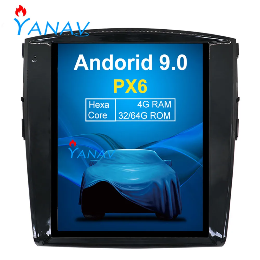 Вертикальный экран система android 9 0 Автомобильный gps мультимедийный видеоплеер