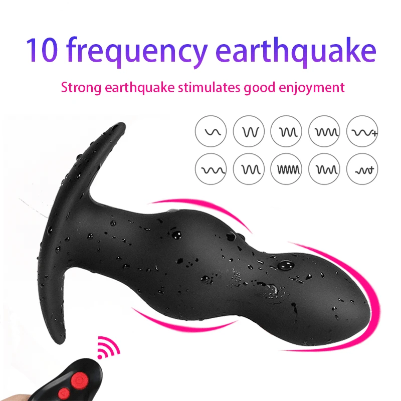 Фаллоимитатор с беспроводным дистанционным управлением анальные секс-игрушки