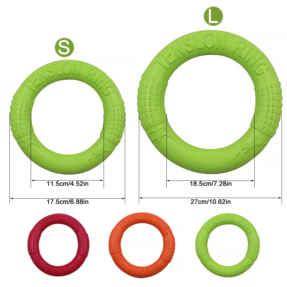 Летающие диски для домашних животных тренировочное кольцо из ЭВА собак