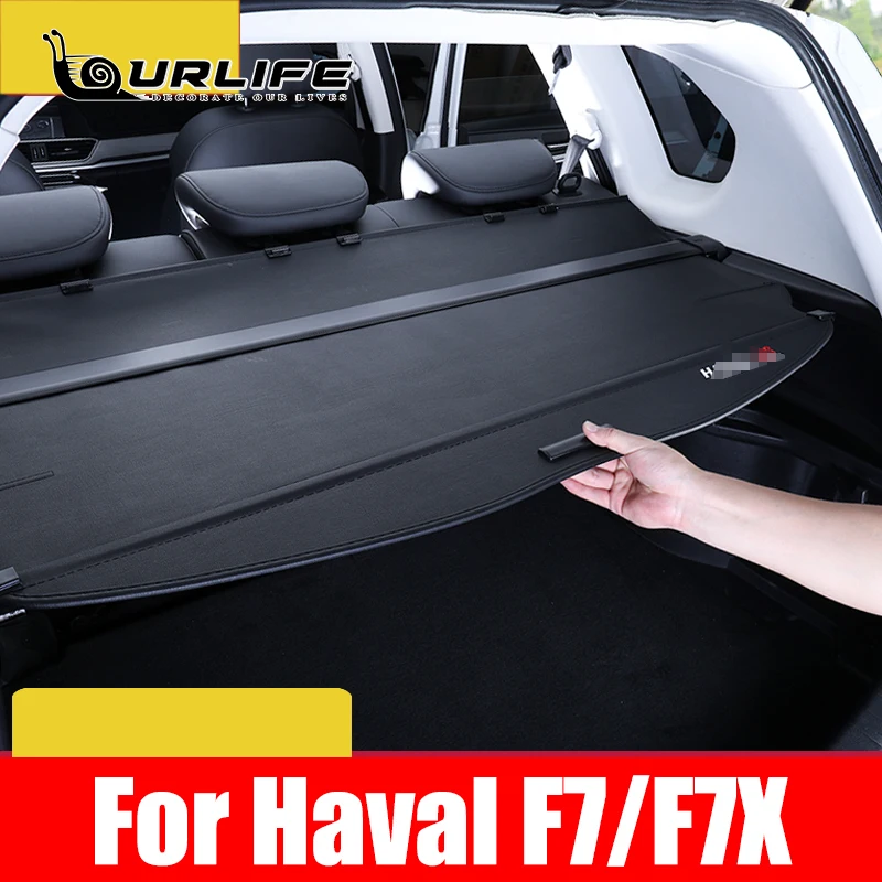 Для Haval F7 F7X 2018-2021 2022 крышка багажника разделительные укрытия занавески задняя
