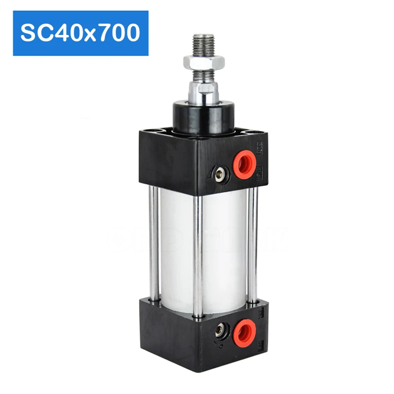SC40X700 40mm Bore 700mm Air Pressure Plunger Stroke Actuator Price Double Acting Piston And Pneumatic Cylinder Standard | Строительство