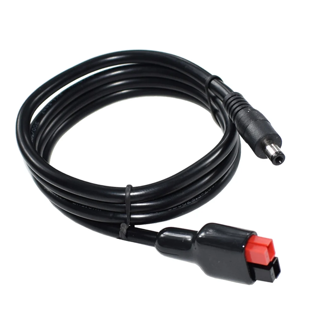 

5.5mm x 2.1mm Power Male Plug Adapter Compatible with Andersons Powerpole for Portable Generator 3.28ft/100cm