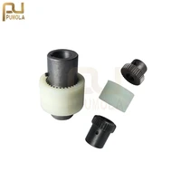 nl3 nylon gear tooth coupling motor and shaft nylon field gear coupling with small plastic