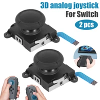 2pcs 3d analog joystick thumbstick for nintend switch joycon controller handle gaming accessories consoles