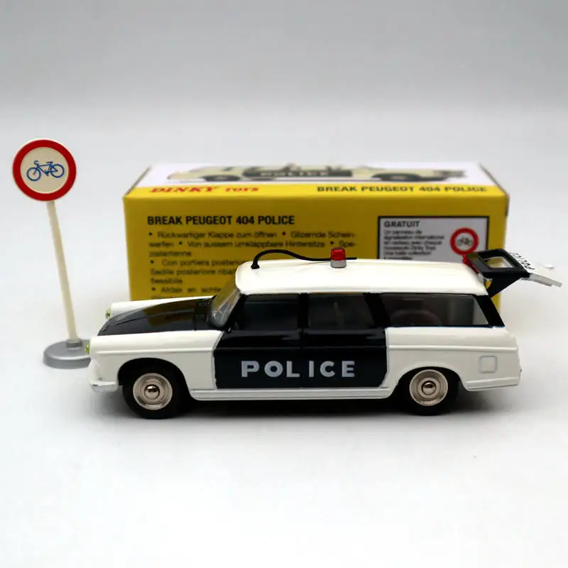 

Атлас 1/43 Dinky toys 1429 для BREAK P ~ GEOT 404 миниатюры полицейские коллекционные модели б/у