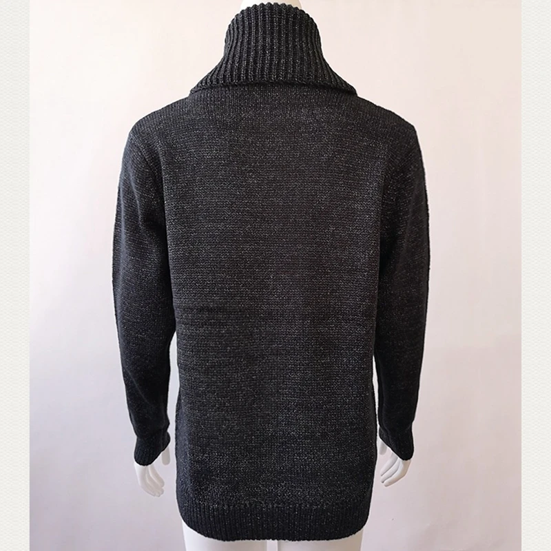 

Fashion Casual Turtleneck Sweater Woman Winter Knitting Pullovers Long Sleeve Short Knitted Solid Women Jacket H23