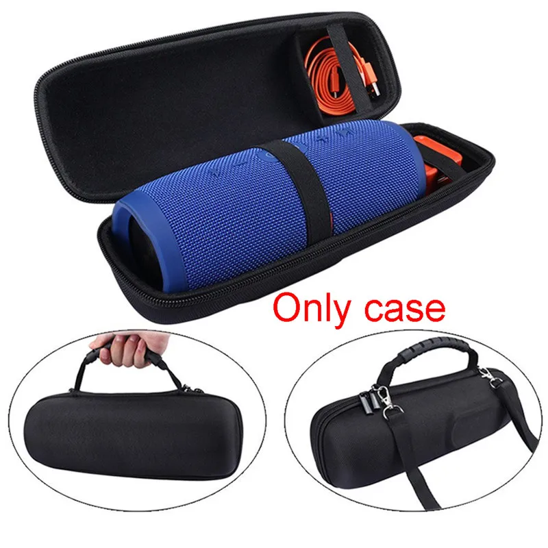 Black Without Strap Чехол для JBL Charge 3, защитный чехол для путешествий, чехол для JBL Charge 3, Bluetooth, динамик, сумка через плечо - Цвет: Black Without Strap