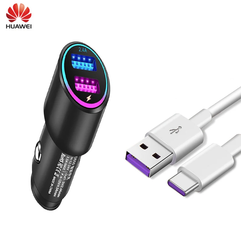 100% оригинальное новое автомобильное зарядное устройство HUAWEI SuperCharge 2 быстрая