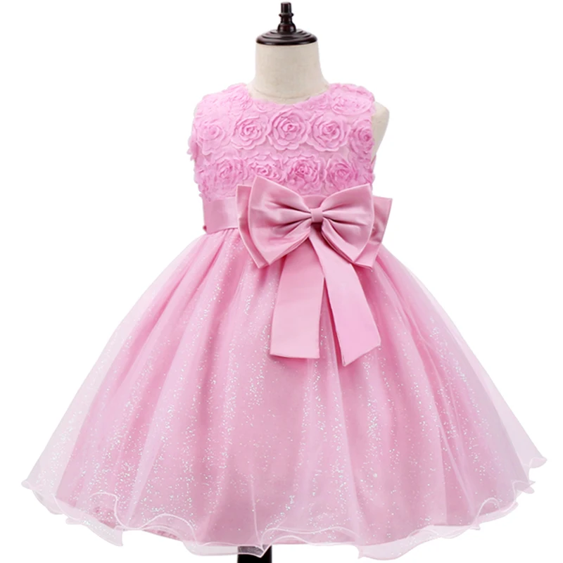 Girls Gown Dress Children Birthday Party Princess Dresses Toddler Girl Summer For 2 3 4 5 6 7 8 9 10 Baby Kids Clothing | Детская одежда