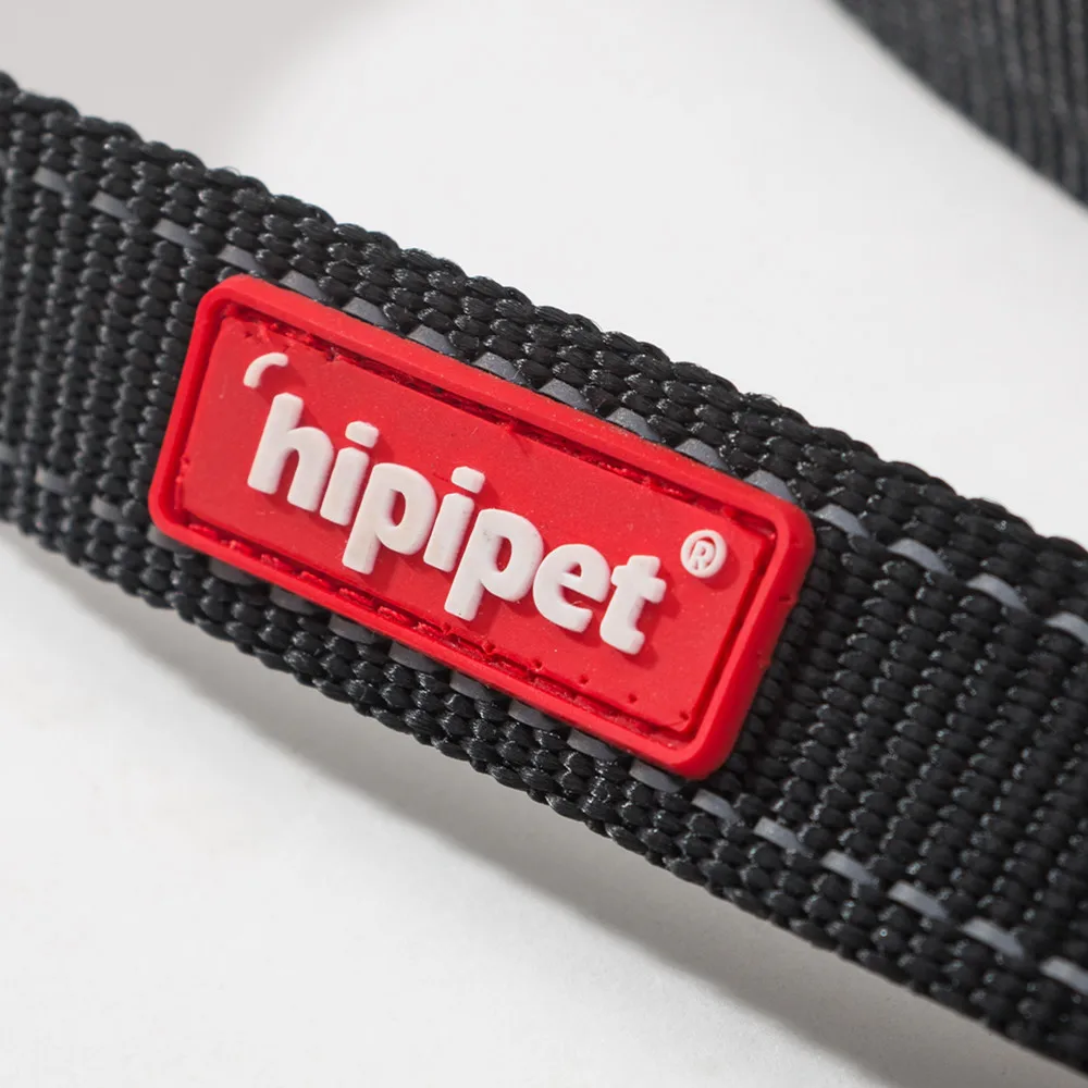 Hipidog двойной собачий поводок светоотражающий банджи амортизирующий не