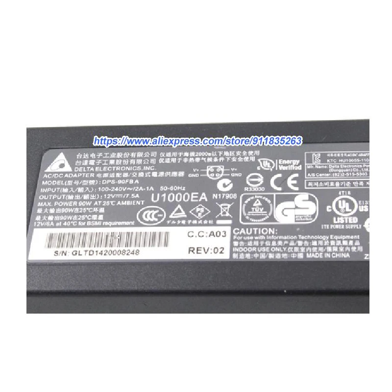 Оригинальный адаптер питания DELTA для NETGEAR READYNAS NV RND4000 источник зарядного