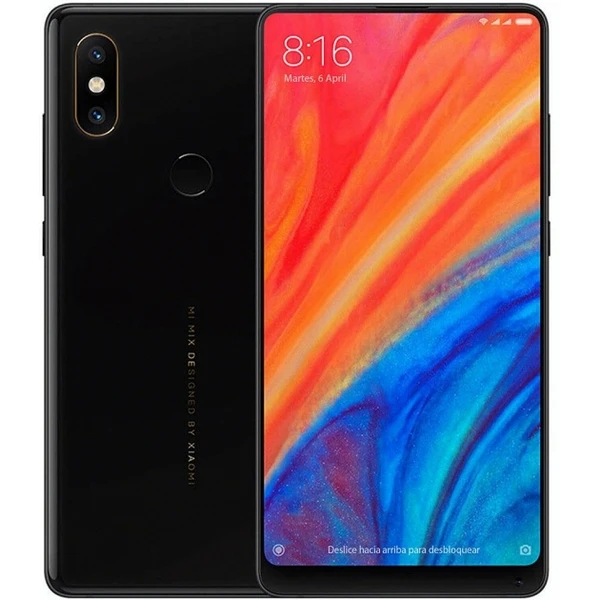 Глобальная версия смартфона Xiaomi Mi Mix 2S 6GB 128GB с процессором Snapdragon 845 5.99" Full Screen, 12-мегапиксельной двойной камерой, функцией распознавания лица и беспроводной зарядкой.