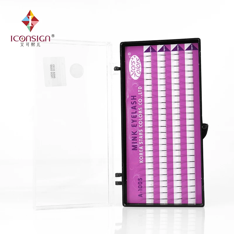 3D посаженные искусственные норковые ресницы ручной работы накладные для